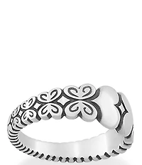 James Avery Sterling Silver Hearts and Butterflies Ring