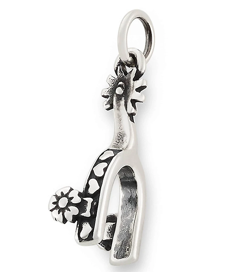 James Avery Hearts and Flowers Spur Charm