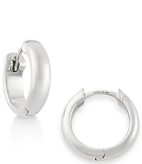 James Avery Sterling Silver Hinged Huggie Earrings