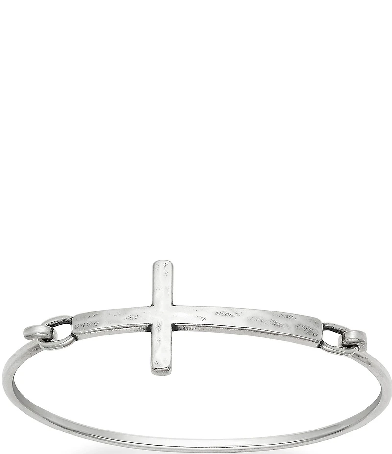 James Avery Horizon Cross Hook-On Bracelet