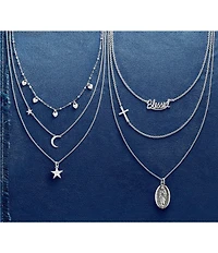 James Avery Sterling Silver Horizon Cross Necklace