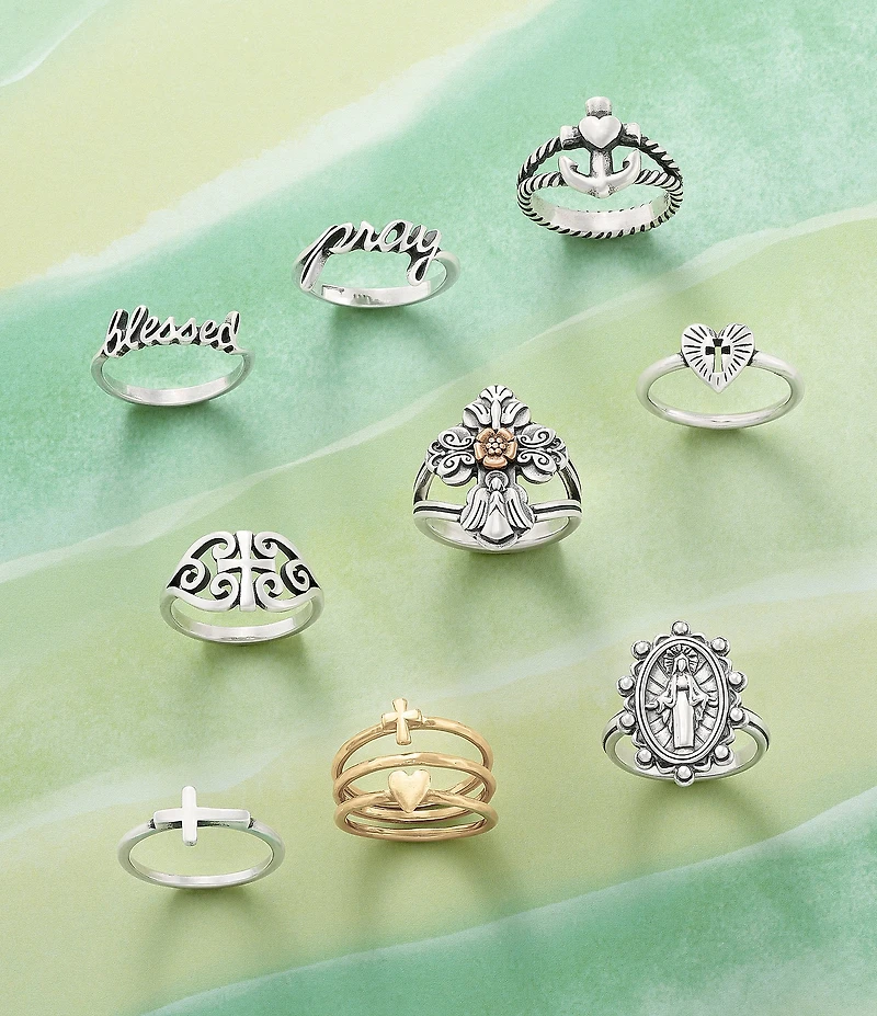 James Avery Horizon Cross Ring