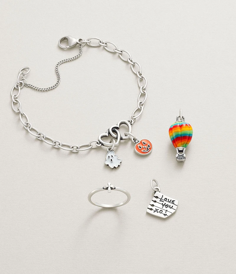 James Avery Hot Air Balloon Art Glass Charm