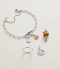 James Avery Hot Air Balloon Art Glass Charm