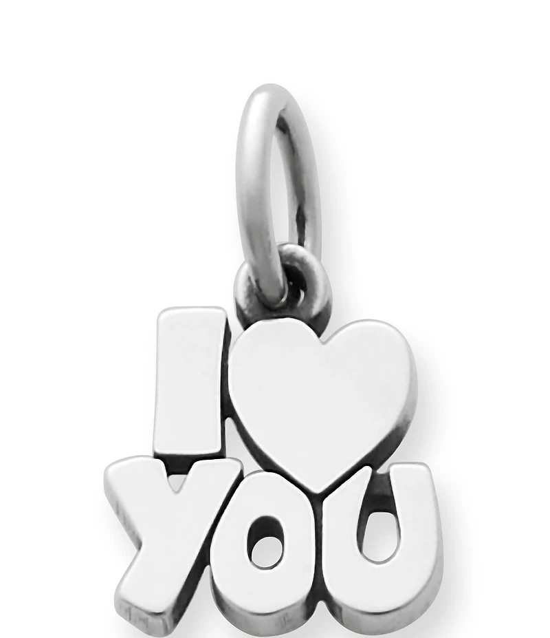 James Avery I Love You Charm
