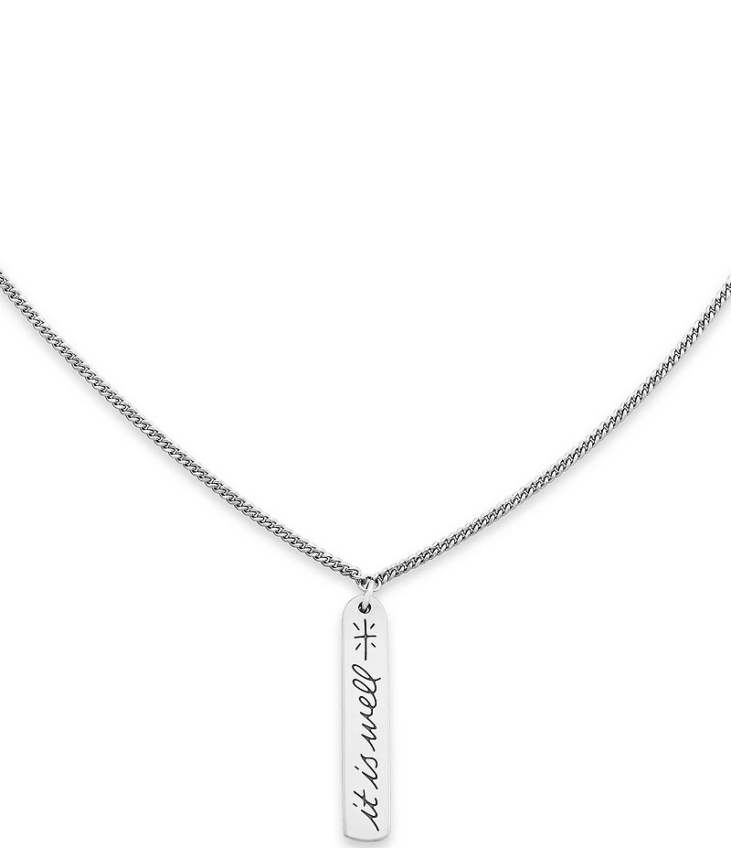 James Avery It Is Well With My Soul Necklace