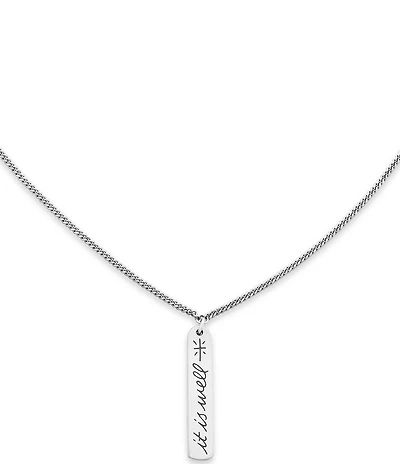 James Avery It Is Well With My Soul Necklace
