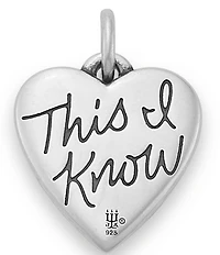 James Avery Jesus Loves Me Charm