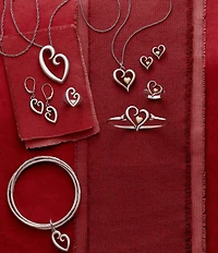 James Avery Joy of My Heart Sterling Silver and 14K Gold Ring
