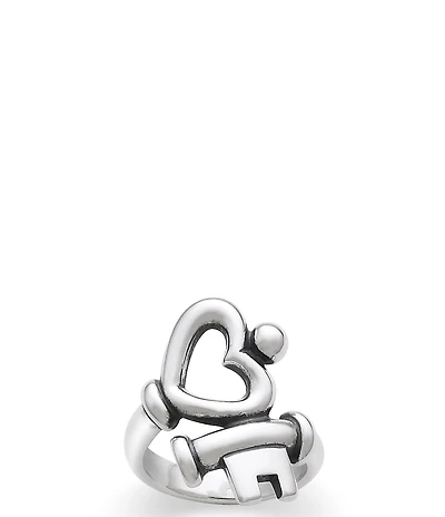 James Avery Key to My Heart Ring