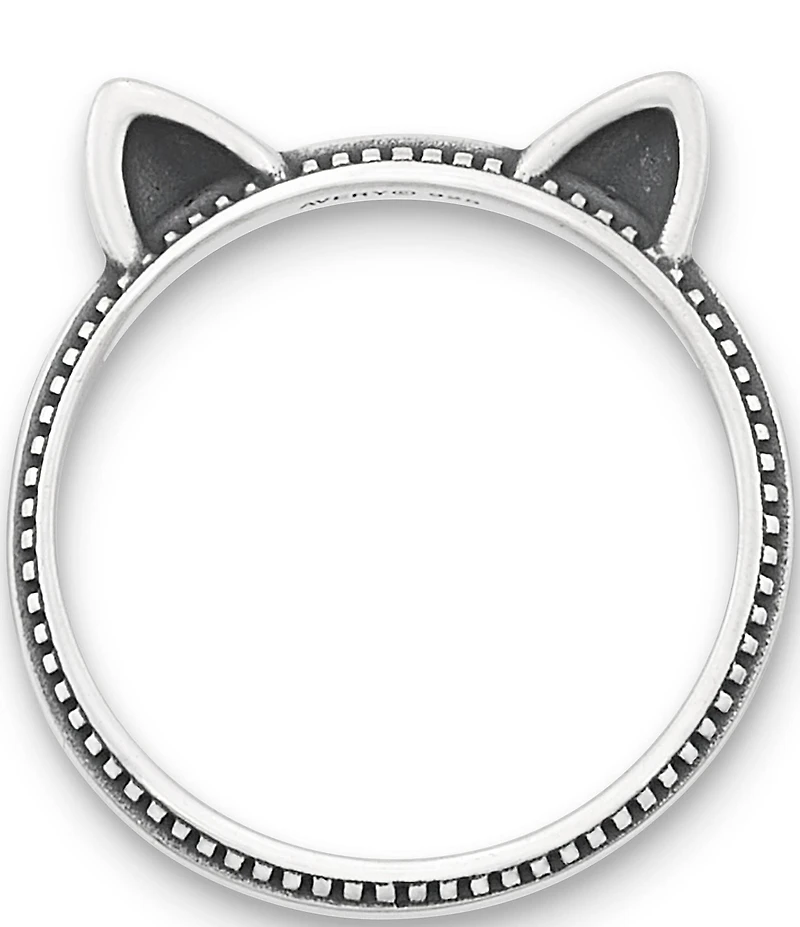 James Avery Kitten Ears Novelty Ring