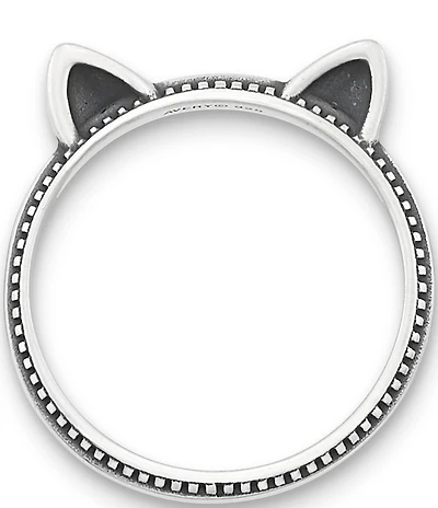 James Avery Kitten Ears Novelty Ring