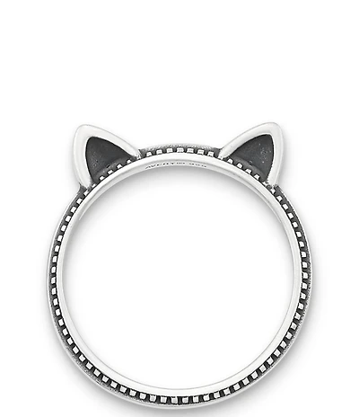 James Avery Kitten Ears Novelty Ring