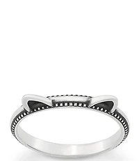 James Avery Kitten Ears Novelty Ring