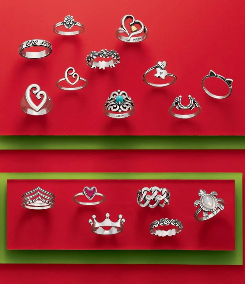 James Avery Kitten Ears Novelty Ring