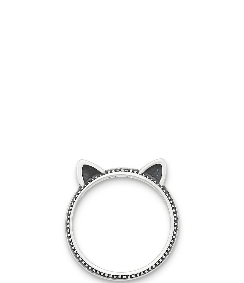 James Avery Kitten Ears Novelty Ring
