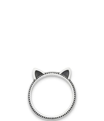 James Avery Kitten Ears Novelty Ring