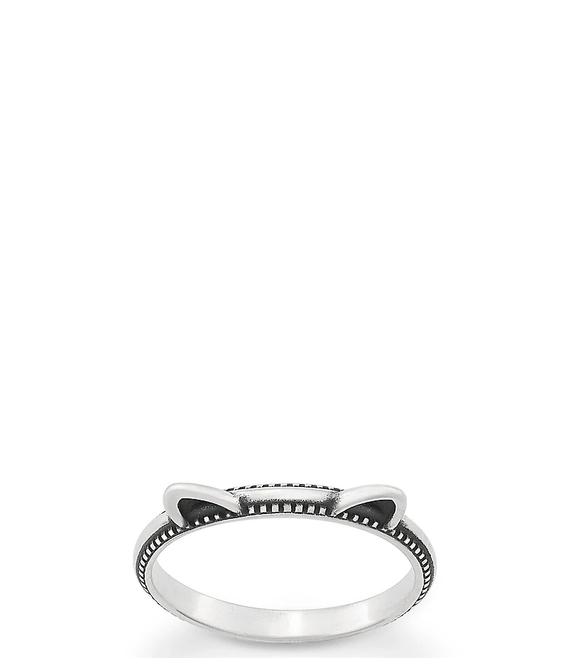 James Avery Kitten Ears Novelty Ring