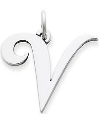 James Avery Large Script Initial Pendant Charm