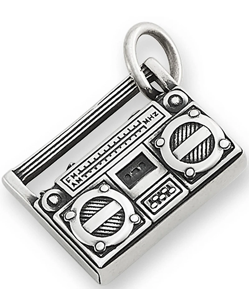 James Avery Live Life Loud Boombox Charm