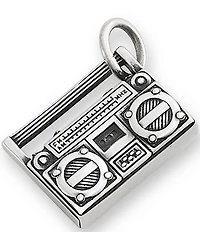 James Avery Live Life Loud Boombox Charm