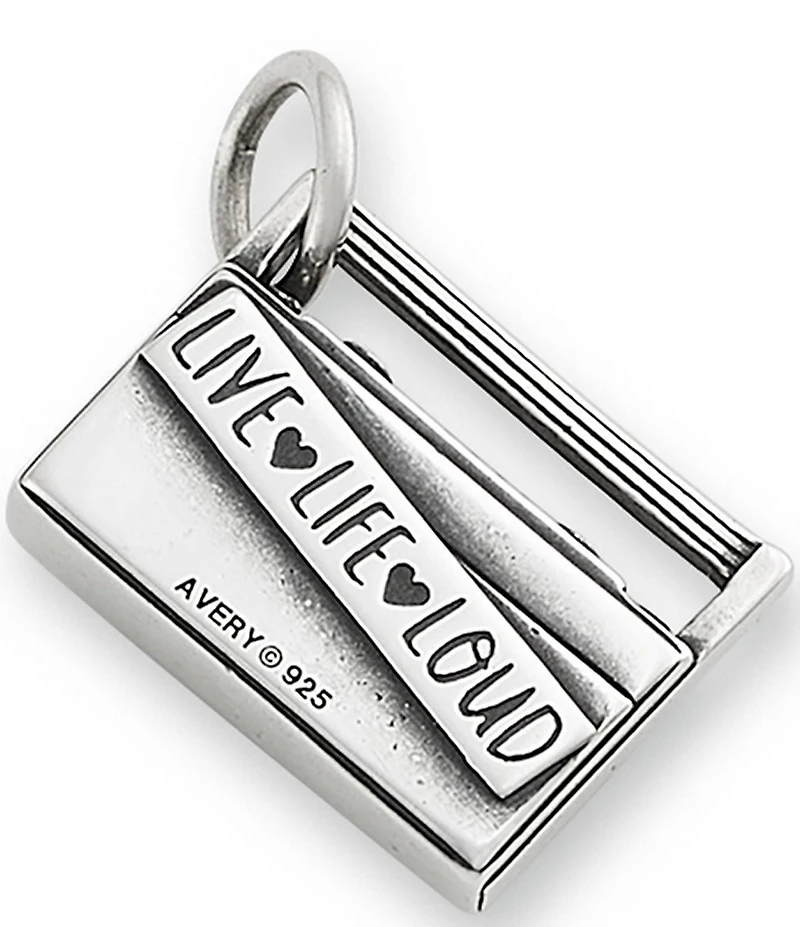 James Avery Live Life Loud Boombox Charm