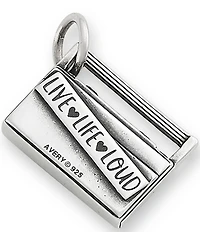 James Avery Live Life Loud Boombox Charm