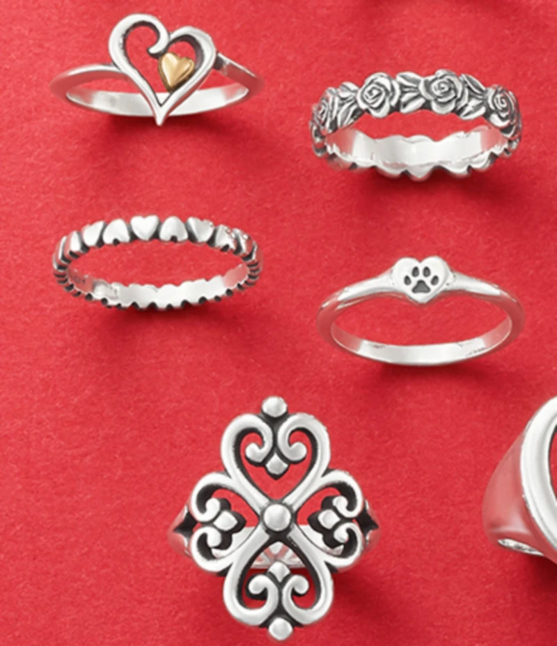 James Avery Lots of Love Heart Band