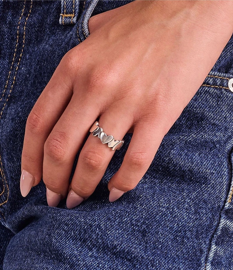 James Avery Love all Around Ring