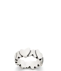 James Avery Love All Around Heart Band Ring