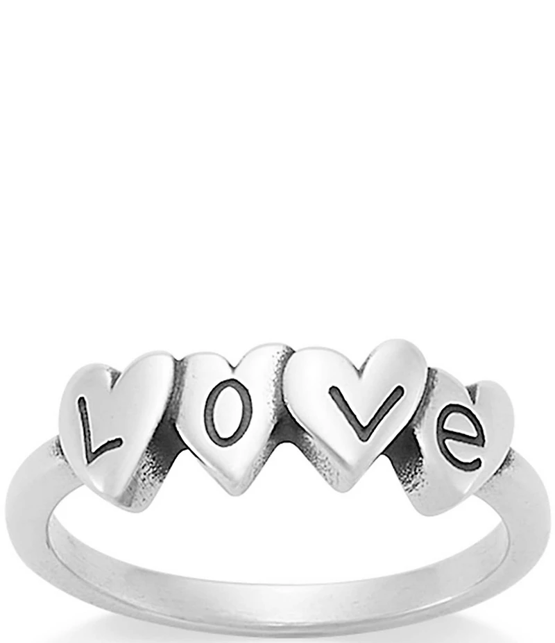 James Avery Love and Hearts Band Ring