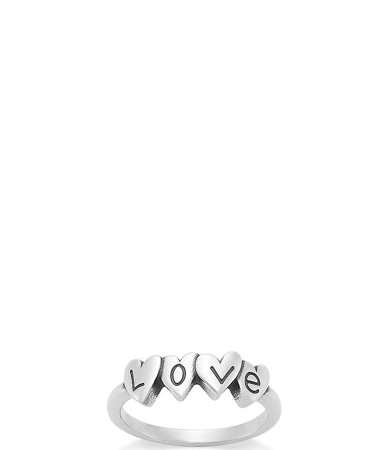 James Avery Love and Hearts Band Ring