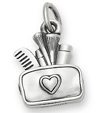 James Avery Love My Makeup Heart Bag Charm
