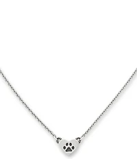 James Avery Love My Pet Heart Short Pendant Necklace
