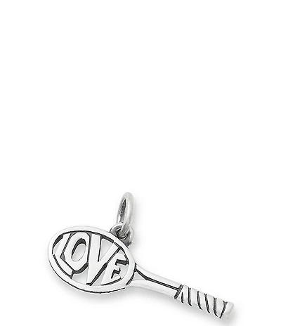 James Avery Love Racket Charm