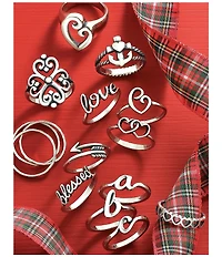 James Avery Love Script Ring
