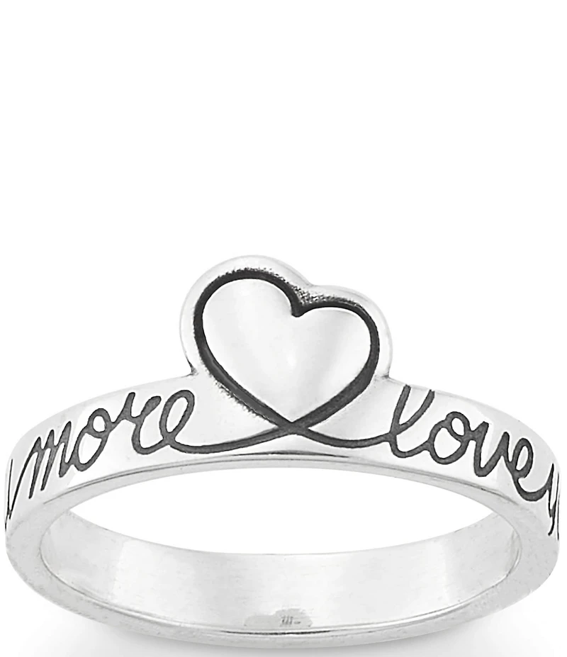 James Avery Love You More Ring