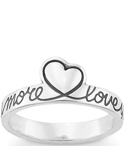 James Avery Love You More Ring