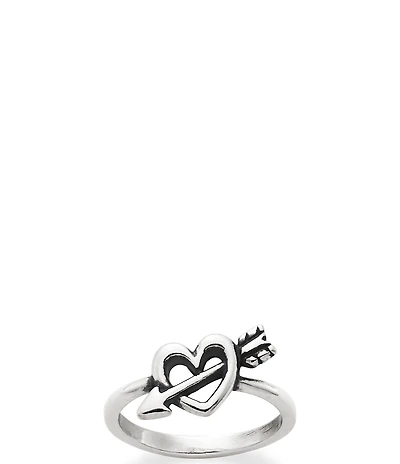 James Avery Loves Arrow Heart Ring