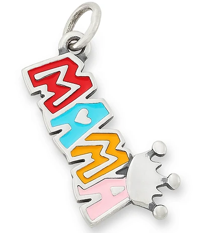James Avery Mama Rules Enamel Charm