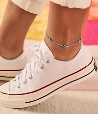 James Avery Margarita Flower Anklet