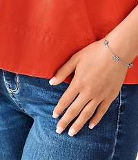 James Avery Margarita Flower Line Bracelet