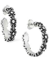 James Avery Margarita Large Hoop Ear Posts