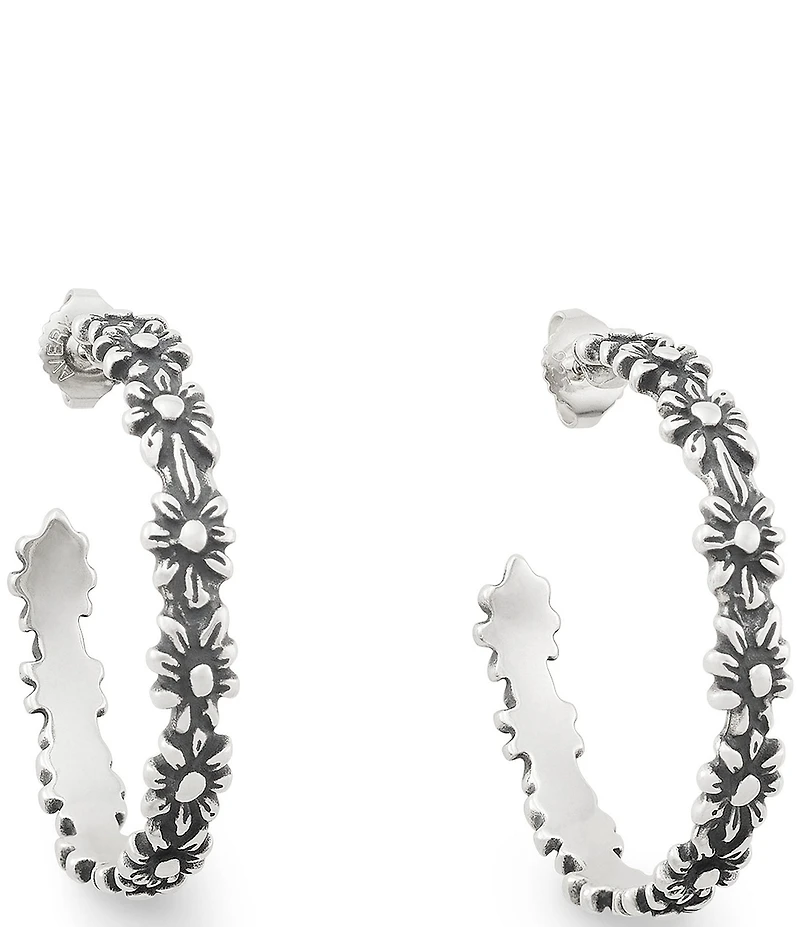 James Avery Margarita Large Hoop Earrings