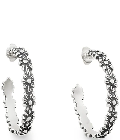 James Avery Margarita Large Hoop Earrings
