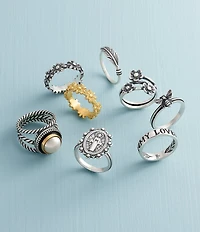 James Avery Margarita Collection Floral Ring