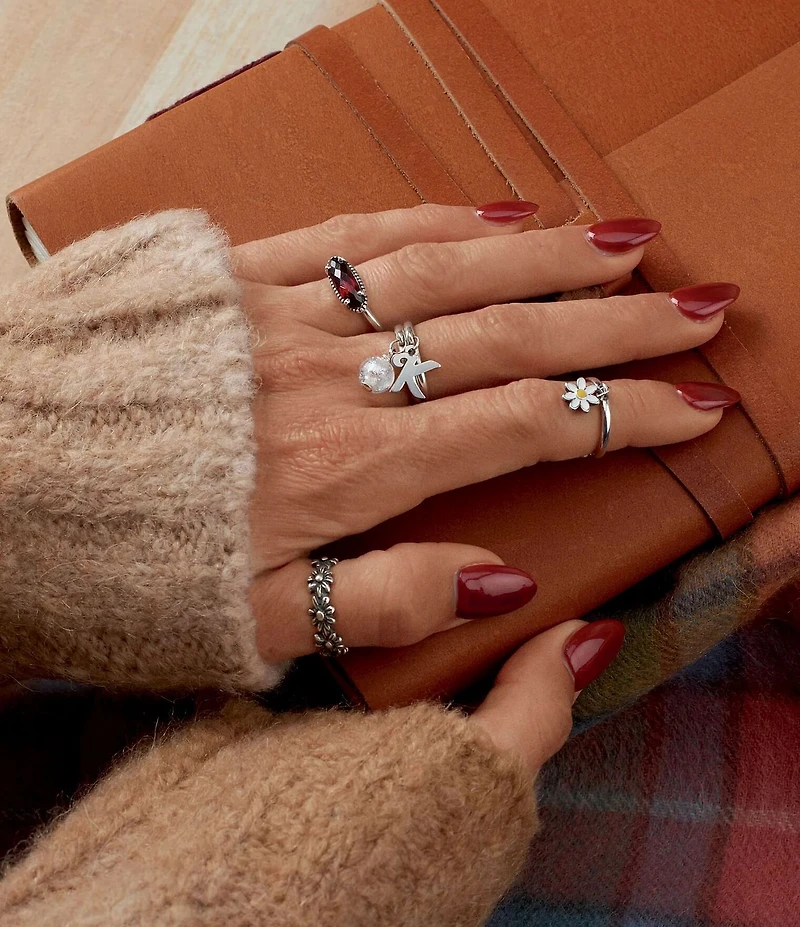James Avery Margarita Collection Floral Ring
