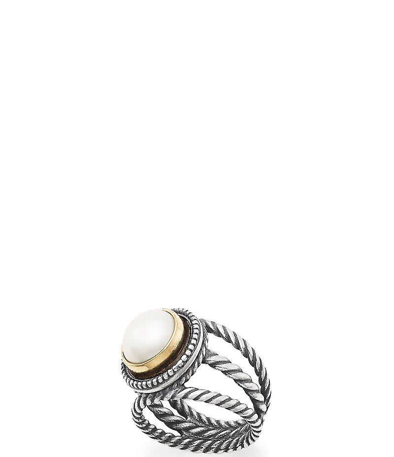 James Avery Marjan Cultured Pearl Ring
