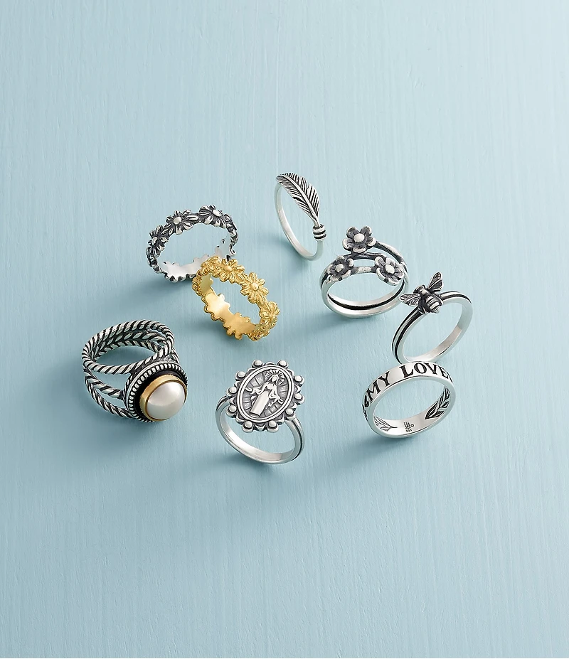 James Avery Marjan Cultured Pearl Ring