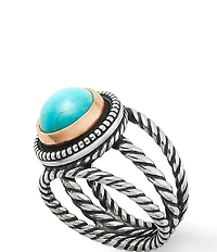 James Avery Marjan Sterling Silver Turquoise Ring